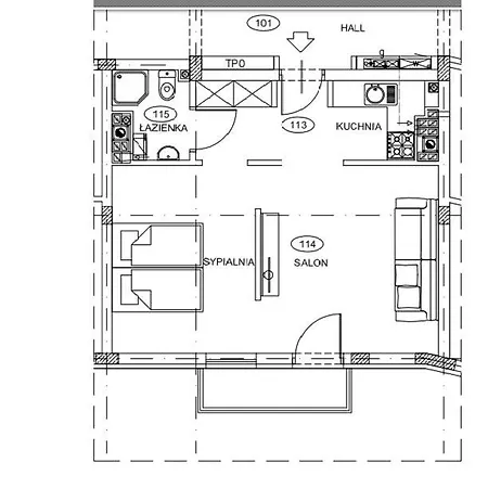 Lägenhet Apartament Solny Centrum 4 *
